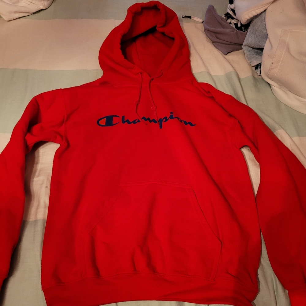 Red hoodie